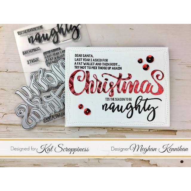 Naughty Clear Stamp Set