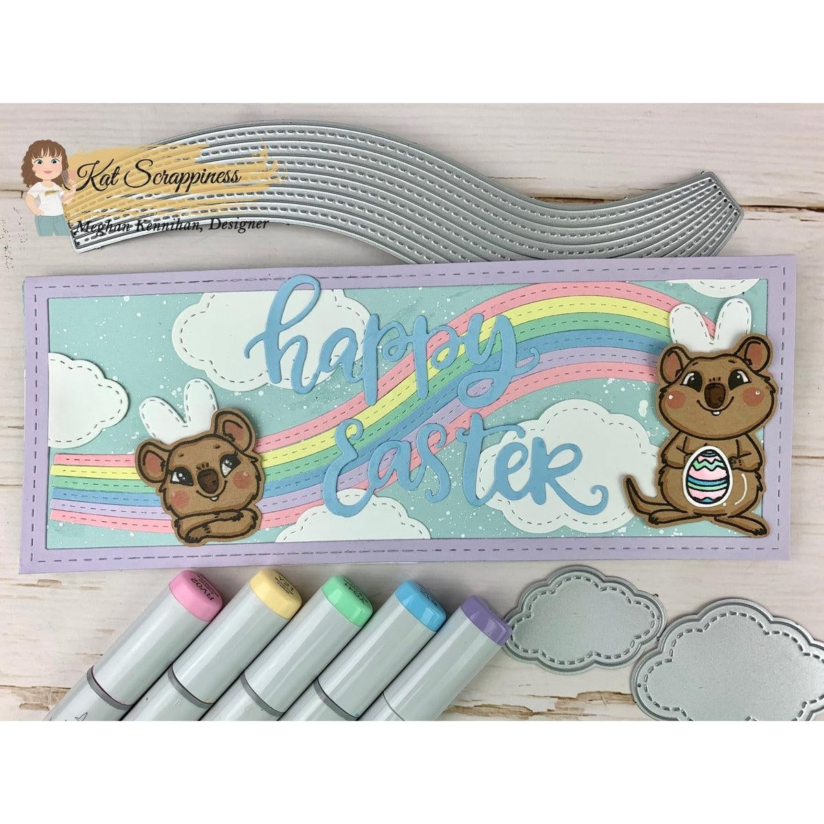 Slimline Rainbow Die Set - CLEARANCE!