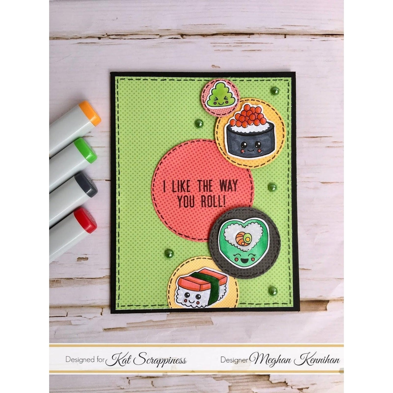 "Wok On" Stamp Set