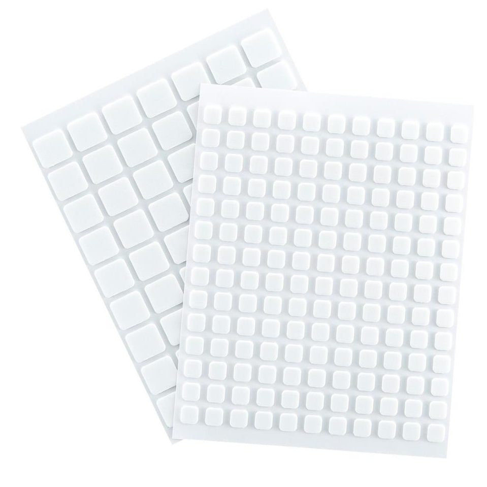 Scrapbook Adhesives 3D Self-Adhesive Foam Squares 308/Pkg-White