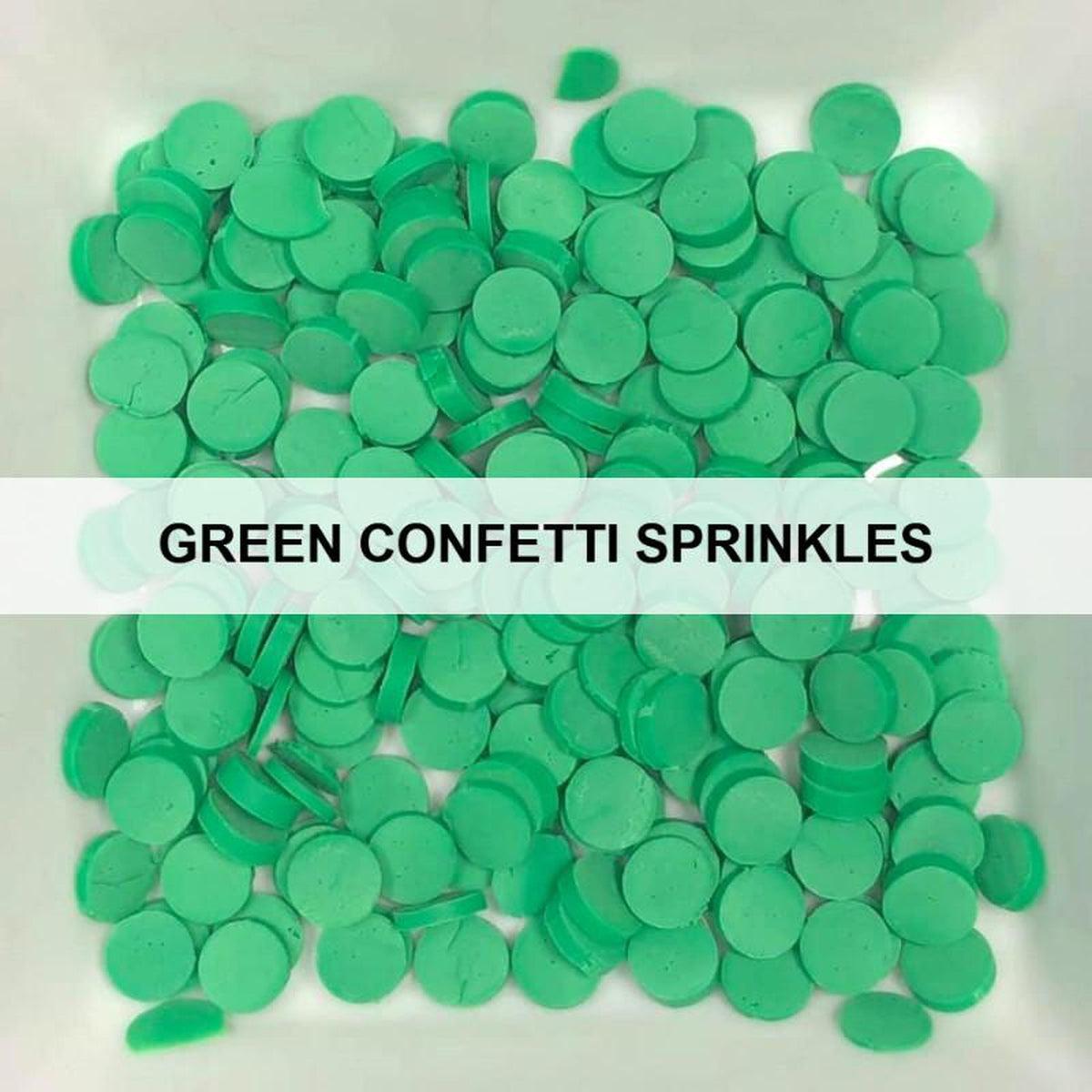 Green Confetti Sprinkles by Kat Scrappiness - Kat Scrappiness