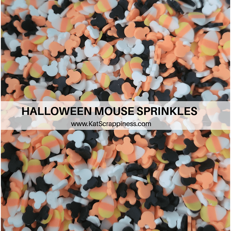 Halloween Mouse Sprinkles