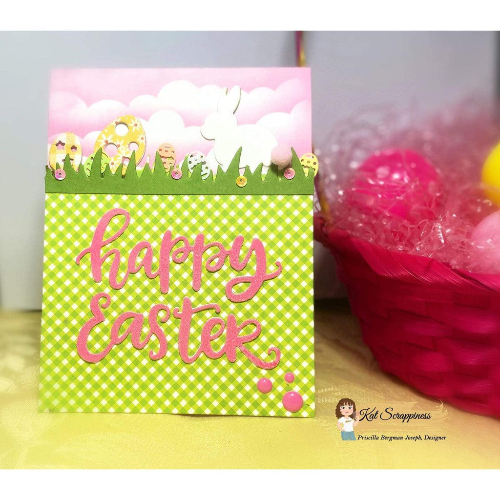 A2 Easter Border Craft Die - CLEARANCE!