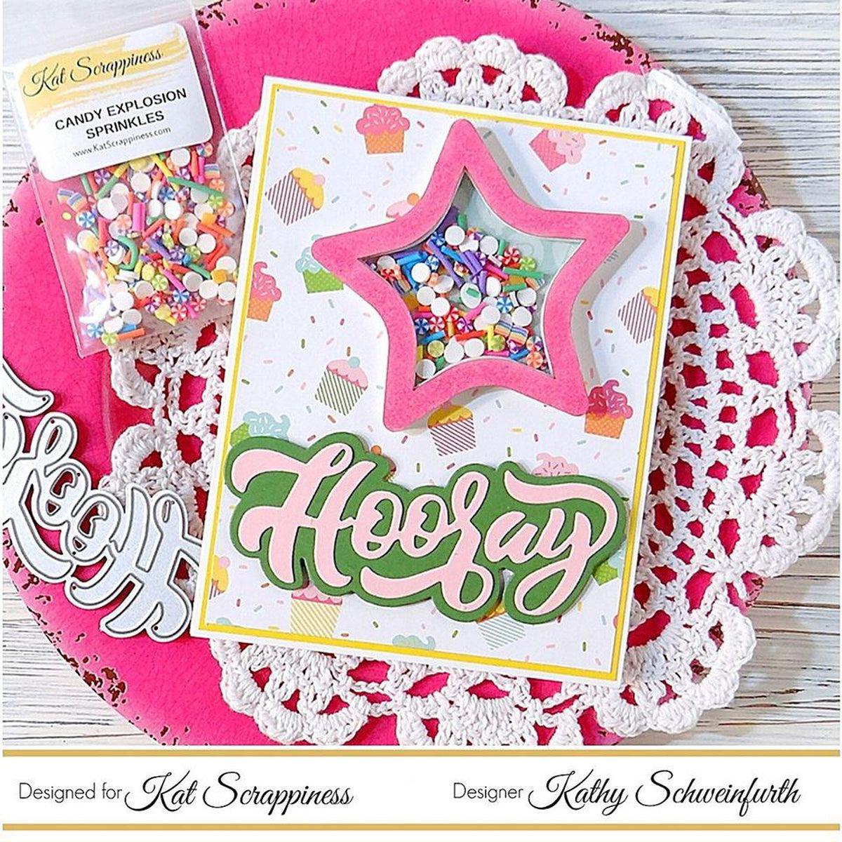Hooray w/Shadow Die by Kat Scrappiness - Kat Scrappiness