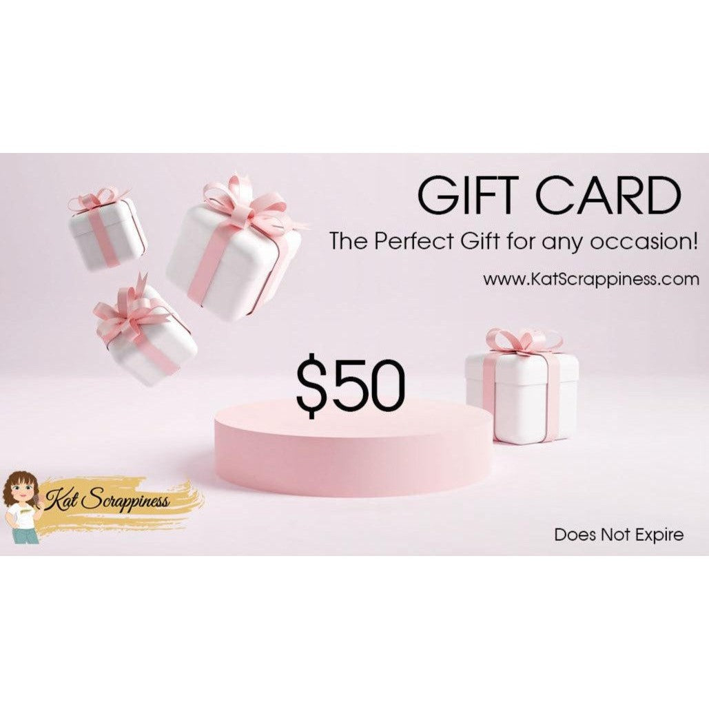 Kat Scrappiness Gift Cards - Kat Scrappiness