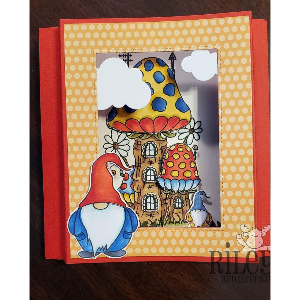 Large Gnome Cling Stamps by Riley & Co - Kat Scrappiness