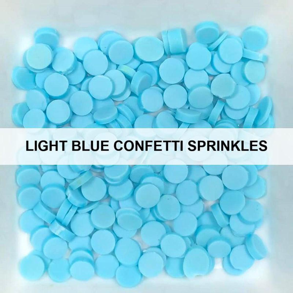 Light Blue Confetti Sprinkles by Kat Scrappiness - Kat Scrappiness
