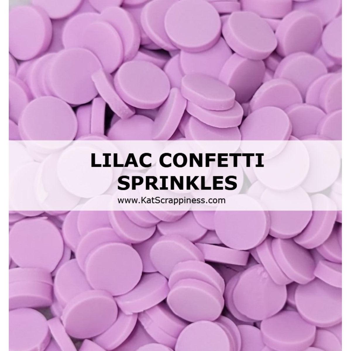 Lilac Confetti Sprinkles