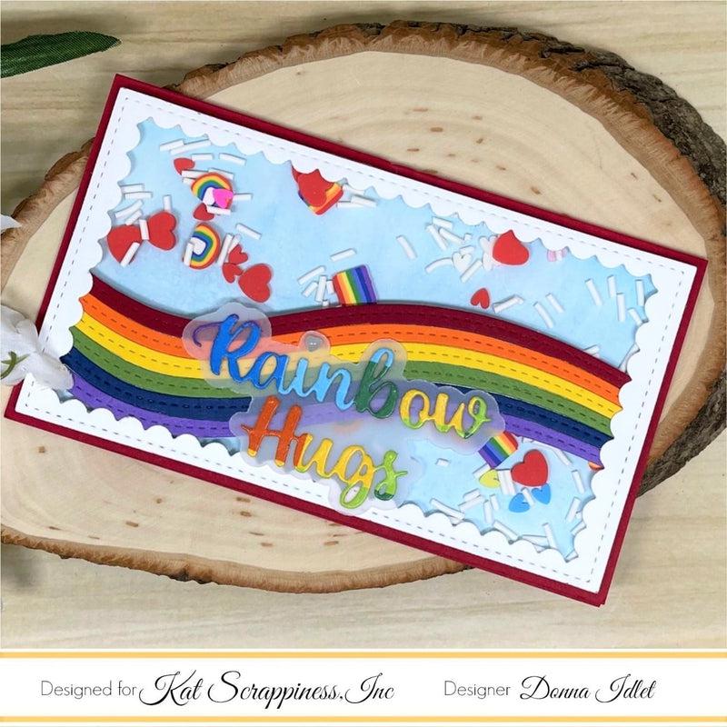 Rainbow Dreams Slimline Paper Pad