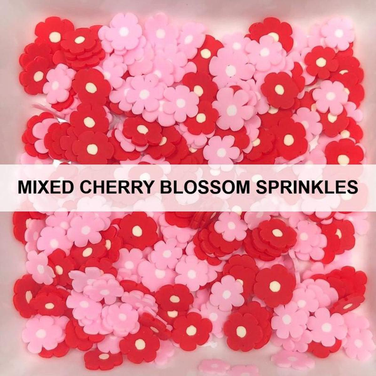 Mixed Cherry Blossom Sprinkles