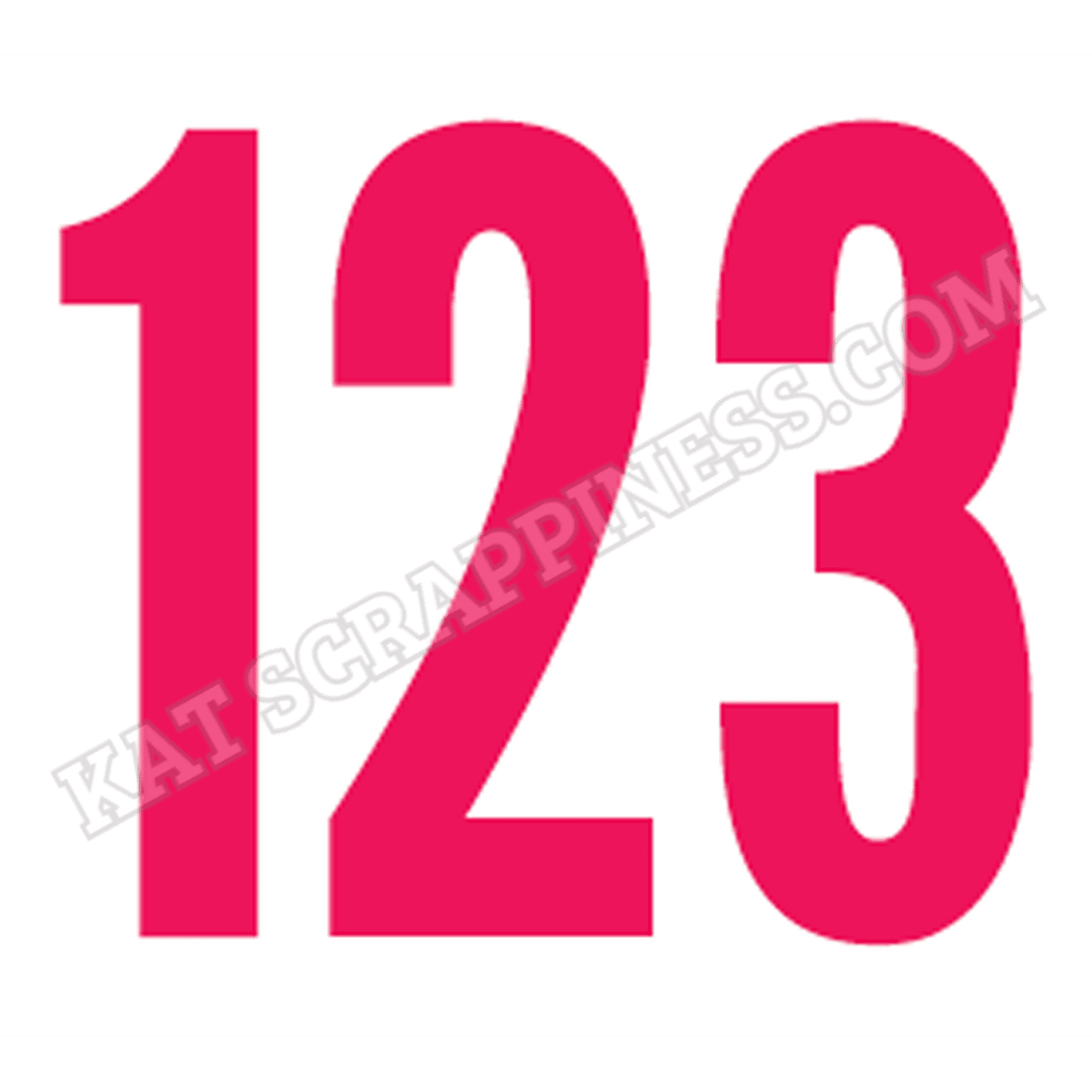 Condensed Number Dies by Kat Scrappiness - Kat Scrappiness