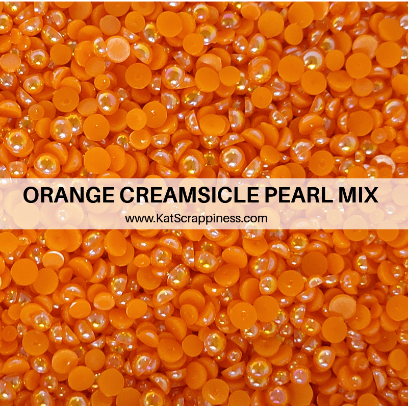 Orange Creamsicle Pearl Mix