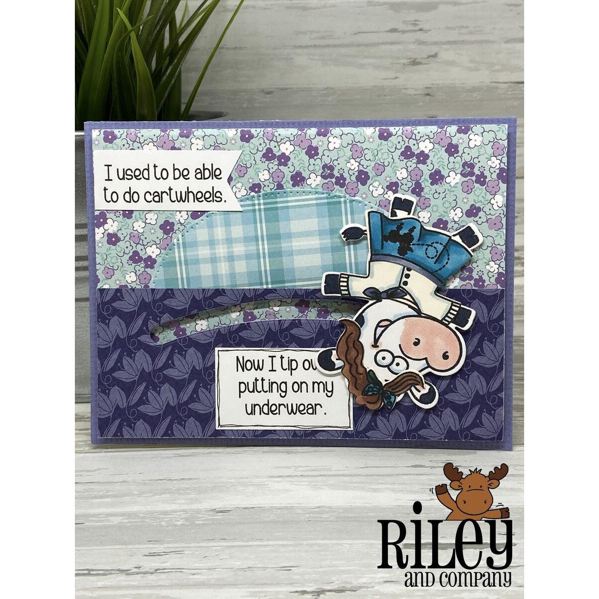 Cartwheels Cling Stamp by Riley &amp; Co