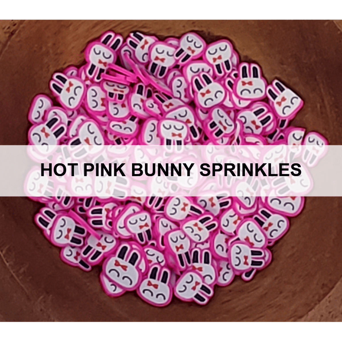 Hot Pink Bunny Sprinkles by Kat Scrappiness - Kat Scrappiness