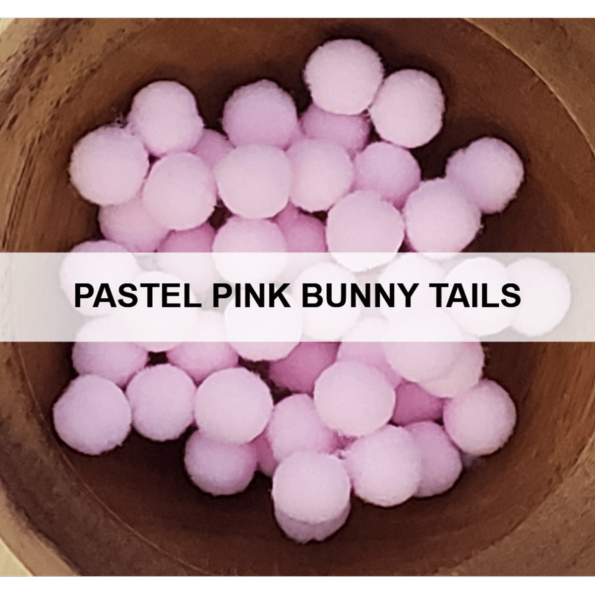 Pastel Pink Bunny Tails - Kat Scrappiness