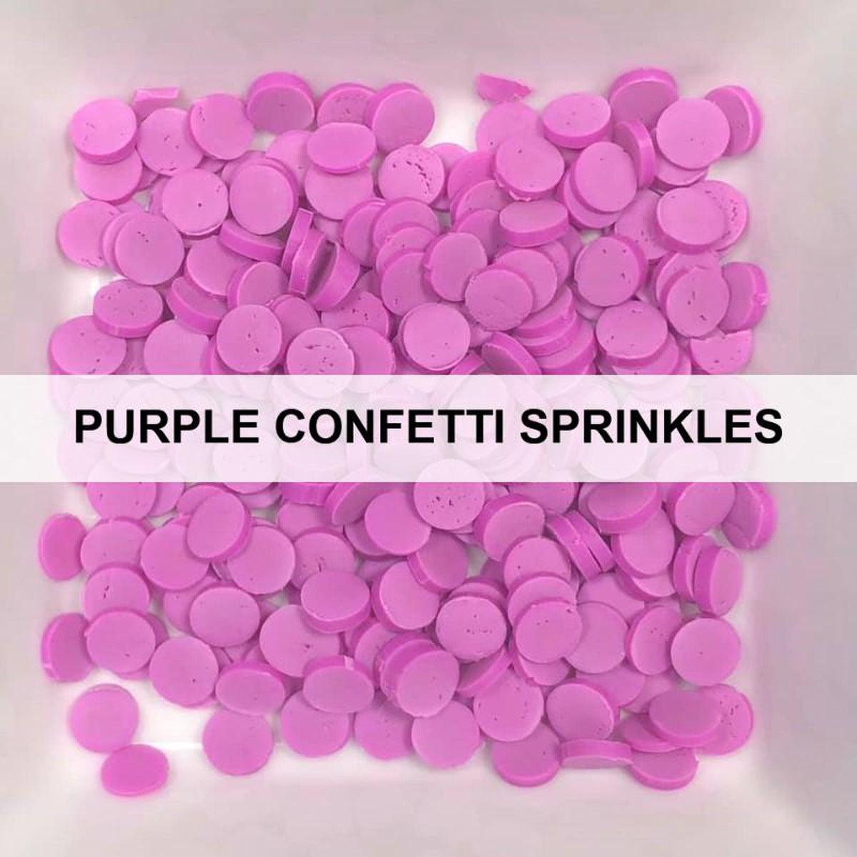 Purple Confetti Sprinkles by Kat Scrappiness - Kat Scrappiness