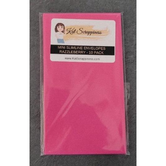 Mini Slimline Envelopes - Razzleberry - 10 pack - CLEARANCE!