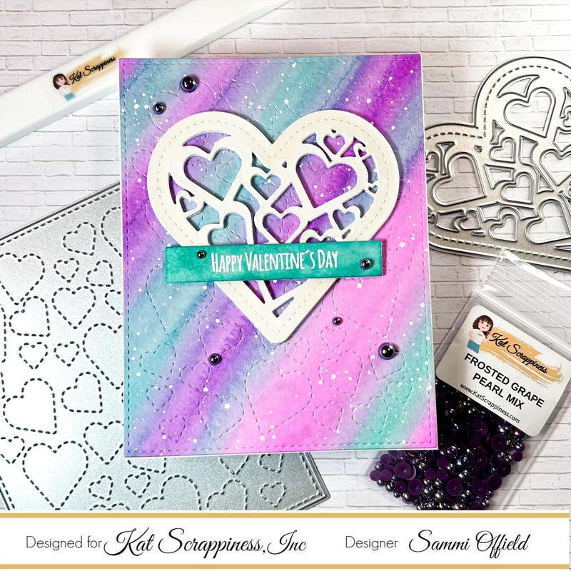 Hearts of Love Shaker Card Craft Dies