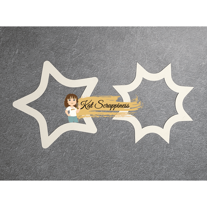Star Splat Shaker Card Kit - 036