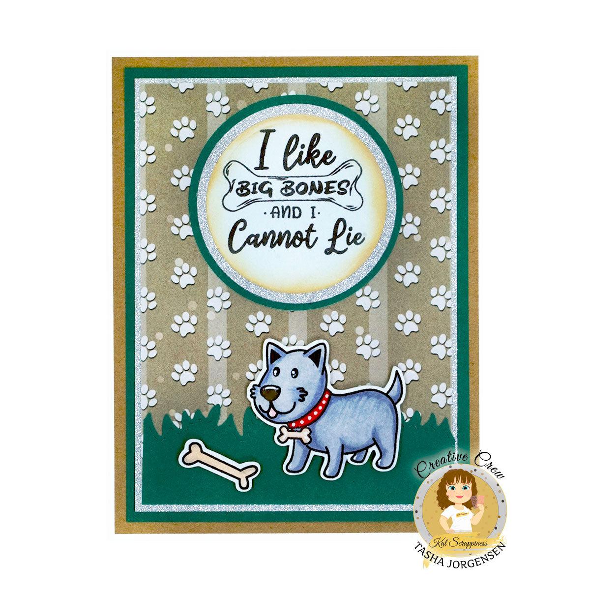 Pawsome Dogs Sentiments Stamp Set