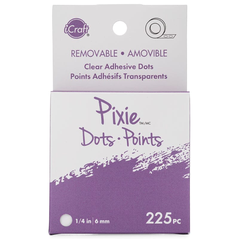 iCraft Removable Pixie Dots Adhesive, 225 count