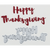 "Happy Thanksgiving" Brush Script Word & Sentiment Die by Kat Scrappiness - Kat Scrappiness