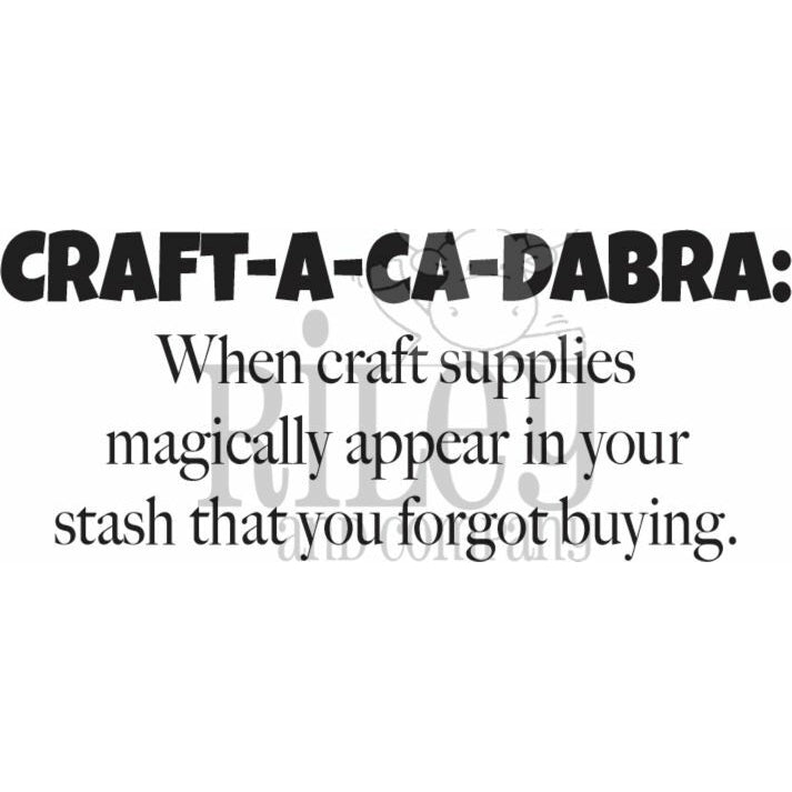 CRAFT-A-CADABRA Cling Stamp by Riley & Co