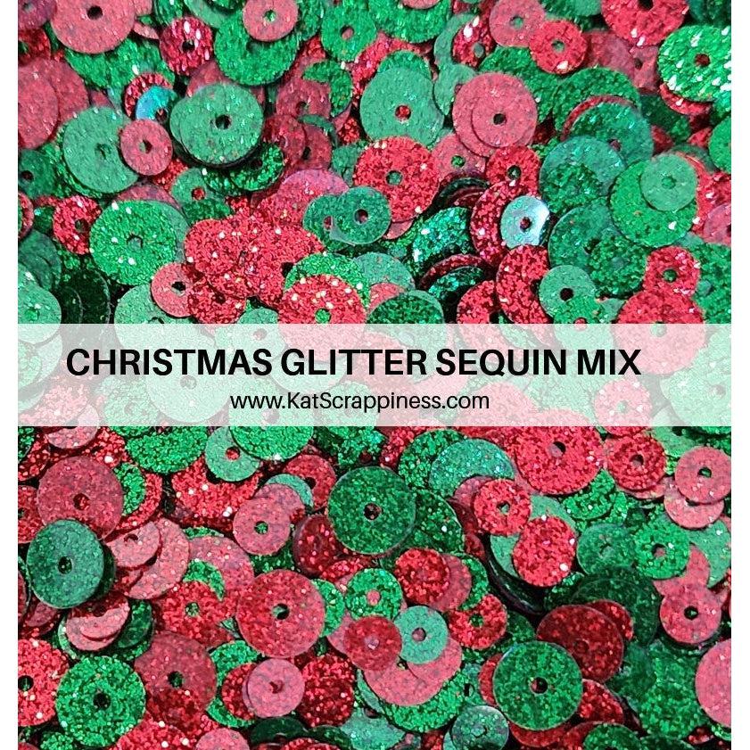 Glitter Sequin Mix - Christmas