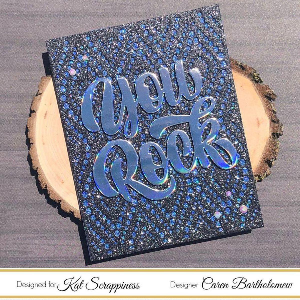You Rock w/Shadow Die by Kat Scrappiness - Kat Scrappiness