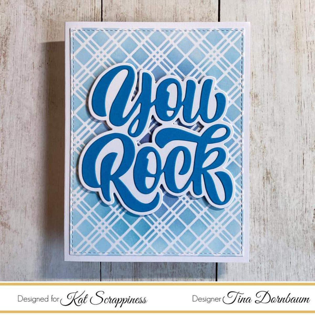 You Rock w/Shadow Die by Kat Scrappiness - Kat Scrappiness